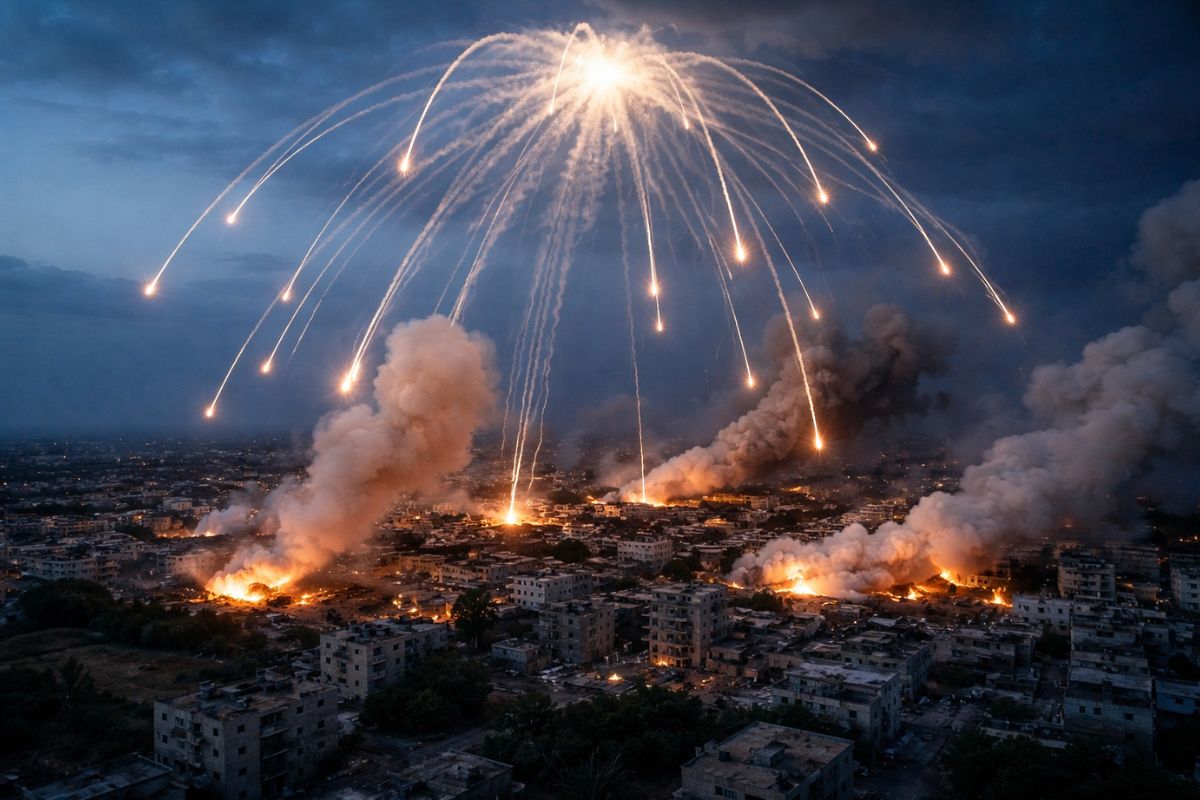 How Scientists Identify White Phosphorus Attacks Using Satellite Data